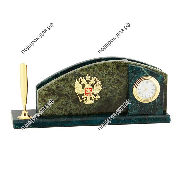 Письменный мини-набор с гербом «Россия» №4